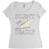 silent but deadly blow Women's Triblend Scoop T-shirt