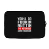 the notorious conor mcgregor fookin nuttin Laptop sleeve