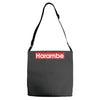 harambe gorilla Adjustable Strap Totes