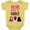 Women's March Hear Our Voice Baby Onesie