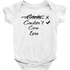couldn&rsquo;t care less Baby Bodysuit