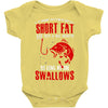short and fat Baby Bodysuit