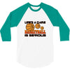 life's a game basketball 3/4 Sleeve Shirt