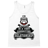 I Am Bulldog Actually In A Very Commited Relationship Tank Top