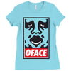o face Ladies Fitted T-Shirt