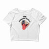 the frenchie world Crop Top