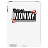 blessed mommy  flower iPad 3 and 4 Case