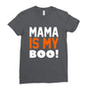 mama is my boo T-Shirt Ladies Fitted T-Shirt