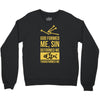 deformed jesus Crewneck Sweatshirt