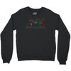 goatee beard mustache Crewneck Sweatshirt
