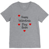 happy valenties day babe V-Neck Tee