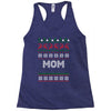 ugly christmas mom Racerback Tank