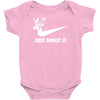 just shoot it Baby Bodysuit