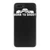 born to shoot  photograpy camera geek iPhone 7 Plus Case