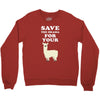 Save The Drama For Your Lama Crewneck Sweatshirt