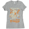 scary krampus Ladies Fitted T-Shirt