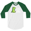 sad t rex 3/4 Sleeve Shirt