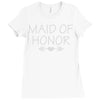 maid of honor Ladies Fitted T-Shirt