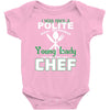 I Was One A Polite Well Mannered Young Lady And Then I Became A Chef Baby Bodysuit