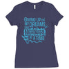 giving up on my dreams Ladies Fitted T-Shirt