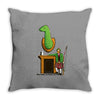 prize catch Throw Pillow
