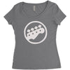 scott pilgrim vs the world bass guitar rockband vintage show movie tee Women's Triblend Scoop T-shirt