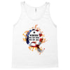 American Flag Q Fire Tank Top