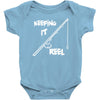 keeping it reel Baby Onesie