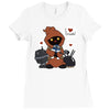 jawas love droids Ladies Fitted T-Shirt