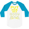 body bag 3/4 Sleeve Shirt