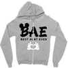 Bae Best Auntie Ever Zipper Hoodie