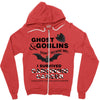 ghost &amp; goblins don't scare me! i survived carcionid cancer please sup Zipper Hoodie