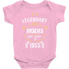 legendary riders are born in 1955 Baby Bodysuit