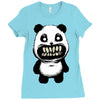 panda Ladies Fitted T-Shirt