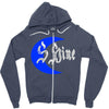 shine Zipper Hoodie