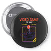 video game the game Pin-back button