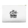Queens Are Born In September Accessory Pouches