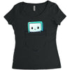 bmo pocket Women's Triblend Scoop T-shirt