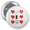 ls lesbian full heart Pin-back button