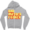 bad mother fucker Zipper Hoodie