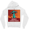 i want to believe santa parody Zipper Hoodie