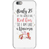 red head unicorn iPhone 6/6s Case