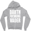 darth fucking vader Zipper Hoodie