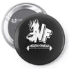 vegeta fitness gym Pin-back button