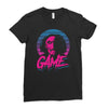 let's play the game eightees Ladies Fitted T-Shirt