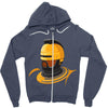 robo t Zipper Hoodie