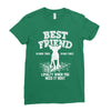 Best Friend Chihuahua Ladies Fitted T-Shirt