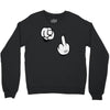 mickey fuck you rouge Crewneck Sweatshirt