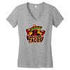 piscina de la muerte   tacos Women's V-Neck T-Shirt