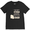 veteran dad 2 V-Neck Tee